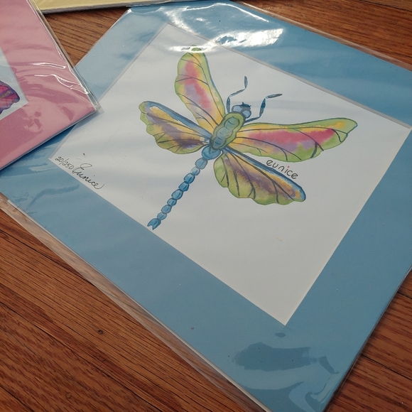 Colorful Animal Art Prints Set EUNICE # numbered Artwork lot - Picture 3 of 5